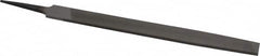 Value Collection - 10" Long, Smooth Cut, Mill American-Pattern File - Single Cut, 11/64" Overall Thickness, Tang - Strong Tooling