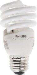 Philips - 13 Watt Fluorescent Residential/Office Medium Screw Lamp - 4,100°K Color Temp, 900 Lumens, 120 Volts, EL/mDT, 10,000 hr Avg Life - Strong Tooling