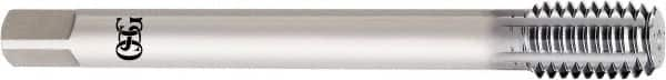 OSG - #1-72 UNF 2B H3 Thread Limit Bottoming Thread Forming Tap - High Speed Steel, V Finish, 45mm OAL, 3/8" Thread Length, Series 16250 - Strong Tooling