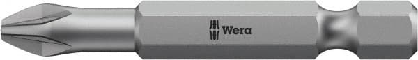 Wera - 1/4" Drive, Pozidriv Screwdriver Bit - 2" OAL - Strong Tooling