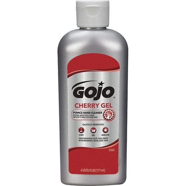 GOJO - 6 oz Bottle Gel Hand Cleaner - Red, Cherry Scent - Strong Tooling