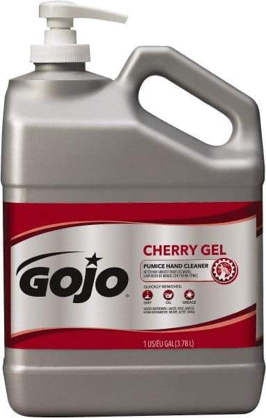 GOJO - 1 Gal Bottle Gel Hand Cleaner - Red, Cherry Scent - Strong Tooling