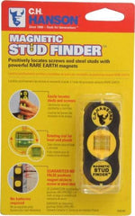 C.H. Hanson - 1" Deep Scan Magnetic Stud Finder - Detects Studs & Joists - Strong Tooling