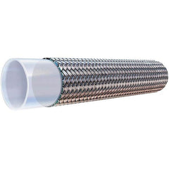 Parker - 1/2" ID x 5/8" OD, 1,500 psi Work Pressure Hydraulic Hose - 6-1/2" Radius, PTFE, -100°F to 450°F - Strong Tooling