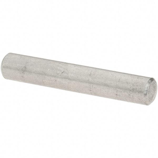 Value Collection - 1/8" Diam x 3/4" Pin Length 18-8 Stainless Steel Standard Dowel Pin - Bright Finish - Strong Tooling