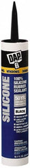 DAP - 10.1 oz Tube Black RTV Silicone Joint Sealant - -40 to 400°F Operating Temp, 10 to 20 min Tack Free Dry Time, 24 hr Full Cure Time - Strong Tooling