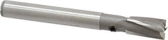 Made in USA - 9/32" Diam, 1/4" Shank, Diam, 4 Flutes, Straight Shank, Interchangeable Pilot Counterbore - Strong Tooling