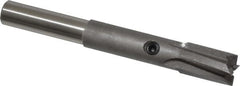 Made in USA - 5/16" Diam, 1/4" Shank, Diam, 4 Flutes, Straight Shank, Interchangeable Pilot Counterbore - Strong Tooling