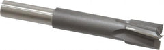 Made in USA - 3/8" Diam, 1/4" Shank, Diam, 4 Flutes, Straight Shank, Interchangeable Pilot Counterbore - Strong Tooling