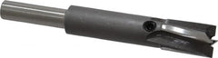 Made in USA - 13/32" Diam, 1/4" Shank, Diam, 4 Flutes, Straight Shank, Interchangeable Pilot Counterbore - Strong Tooling