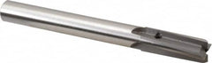 Made in USA - 15/32" Diam, 7/16" Shank, Diam, 4 Flutes, Straight Shank, Interchangeable Pilot Counterbore - Strong Tooling