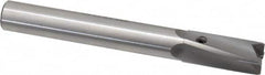 Made in USA - 17/32" Diam, 1/2" Shank, Diam, 4 Flutes, Straight Shank, Interchangeable Pilot Counterbore - Strong Tooling