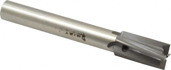 Made in USA - 5/8" Diam, 1/2" Shank, Diam, 4 Flutes, Straight Shank, Interchangeable Pilot Counterbore - Strong Tooling