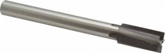 Made in USA - 21/32" Diam, 1/2" Shank, Diam, 4 Flutes, Straight Shank, Interchangeable Pilot Counterbore - Strong Tooling