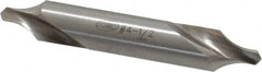 Keo - #4-1/2 Radius Cut 60° Incl Angle High Speed Steel Combo Drill & Countersink - Strong Tooling