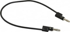 Pomona - Black Electrical Test Equipment Banana Plug - Use with 1581, 4702 Banana Plugs, Standard Banana Plugs - Strong Tooling