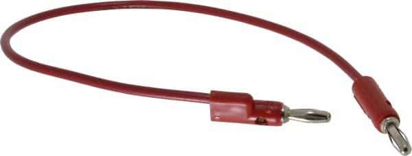 Pomona - Red Electrical Test Equipment Banana Plug - Use with 1581, 2854 Banana Plugs, Standard Banana Plugs - Strong Tooling