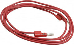 Pomona - Red Electrical Test Equipment Banana Plug - Use with 1581, 2854 Banana Plugs, Standard Banana Plugs - Strong Tooling