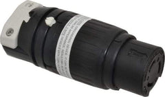 Hubbell Wiring Device-Kellems - 250 VDC, 600 VAC, 50 Amp, NonNEMA Configuration, Industrial Grade, Self Grounding Connector - 1 Phase, 3 Poles, IP20, 0.83 to 1-1/4 Inch Cord Diameter - Strong Tooling