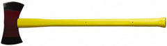 NUPLA - 3-1/2 Lb Head Double Bit Axe - 36" OAL, Fiberglass Ergo Dual Component Handle - Strong Tooling