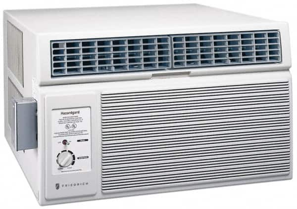 Friedrich - 14,500/14,000 BTU, 230/208 Volt Window Air Conditioner - 6.9/7.4 Amp Rating, 9.7 EER Rating, 15 Min Circuit Amperage, 25" Wide x 27-3/8" Deep x 15" High - Strong Tooling