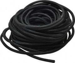 Techflex - Black PET Braided Cable Sleeve - 100' Coil Length, -103 to 257°F - Strong Tooling