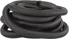 Techflex - Black Braided Cable Sleeve - 25' Coil Length, -103 to 257°F - Strong Tooling