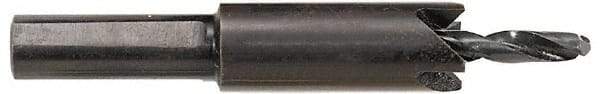 Michigan Drill - 1-1/8" Diam, Hole Saw - High Speed Steel Saw, Toothed Edge - Strong Tooling