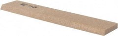 Made in USA - 5" Long x 1" Wide x 3/16" Thick, Aluminum Oxide Sharpening Stone - Rectangle, Medium Grade - Strong Tooling