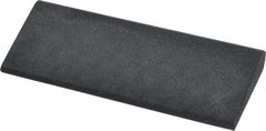 Made in USA - 4-1/2" Long x 1-3/4" Diam x 1/2" Thick, Silicon Carbide Sharpening Stone - Round, Medium Grade - Strong Tooling