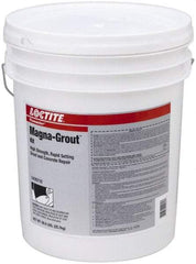 Loctite - 640 Fluid Ounce Container, Gray, Tub Magnesium Phosphate Construction Adhesive - Series Magna-Grout, 15 to 22 min Fixture Time, Indoor, Outdoor - Strong Tooling