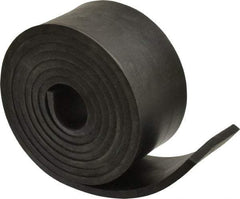 Made in USA - 3/16" Thick x 2" Wide x 60" Long, Neoprene Rubber Strip - Stock Length, 70 Shore A Durometer, 1,000 to 1,200 psi Tensile Strength, -40 to 212°F, Black - Strong Tooling