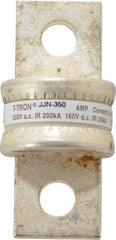 Cooper Bussmann - 160 VDC, 300 VAC, 350 Amp, Fast-Acting General Purpose Fuse - Bolt-on Mount, 2-3/4" OAL, 20 at DC, 200 at AC (RMS) kA Rating, 1" Diam - Strong Tooling