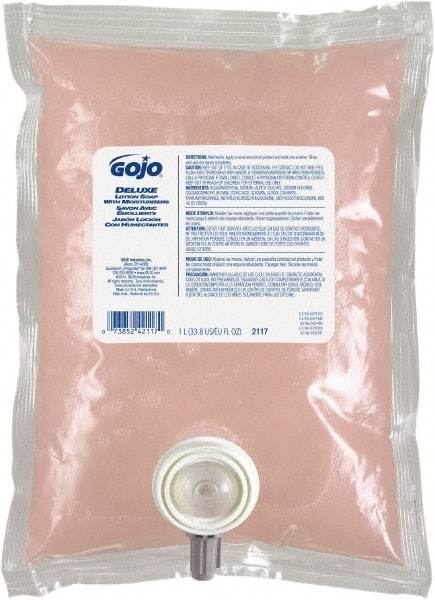 GOJO - 1 L Dispenser Refill Liquid Soap - Pink, Floral Scent - Strong Tooling