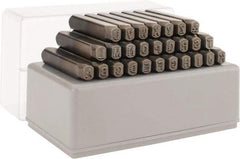 C.H. Hanson - 27 Piece, 3/16" Character Steel Stamp Set - Letters, Standard - Strong Tooling