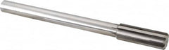 Made in USA - 61/64" Carbide-Tipped 8 Flute Chucking Reamer - Straight Flute, Straight Shank, 2-5/8" Flute Length, 10" OAL - Strong Tooling