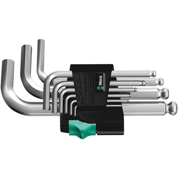 Wera - Hex Key Sets Tool Type: Hex Handle Type: L-Key Long Arm - Strong Tooling