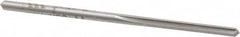 Made in USA - 7/64" High Speed Steel 4 Flute Chucking Reamer - Straight Flute, 7/64" Straight Shank, 7/8" Flute Length, 2-5/8" OAL - Strong Tooling