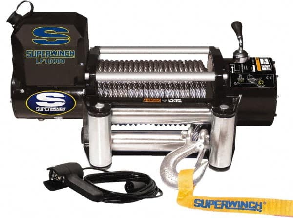 Superwinch - 10,000 Lb Capacity, 85' Cable Length, Automotive Heavy-Duty Recovery Winch - Strong Tooling