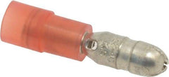 3M - 22 to 18 AWG Crimp Bullet Connector - Red Nylon Insulation - Strong Tooling