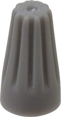 3M - 3, 22 to 2, 16 AWG, 300 Volt, Fire Resistant, Standard Twist on Wire Connector - Gray, 221°F - Strong Tooling