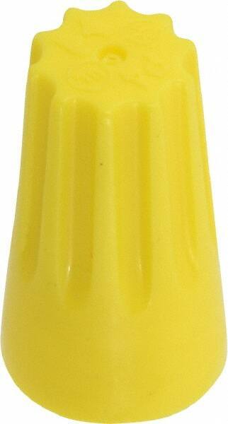 3M - 3, 20 to 2, 12 AWG, 600 Volt, Fire Resistant, Standard Twist on Wire Connector - Yellow, 221°F - Strong Tooling