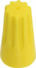 3M - 3, 20 to 2, 12 AWG, 600 Volt, Fire Resistant, Standard Twist on Wire Connector - Yellow, 221°F - Strong Tooling