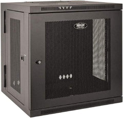 Tripp-Lite - 23.63" Overall Width x 10" Rack Height x 21.63" Overall Depth Data Cable Enclosure - 200 Lb Capacity, Black - Strong Tooling