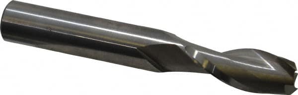 Onsrud - 1/2" Cutting Diam x 1-1/4" Length of Cut, 2 Flute, Upcut Spiral Router Bit - Uncoated, Right Hand Cut, Solid Carbide, 3-1/2" OAL x 1/2" Shank Diam, Double Edge, 30° Helix Angle - Strong Tooling