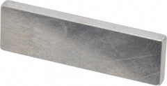 Mitutoyo - 0.101" Rectangular Steel Gage Block - Accuracy Grade 0, Includes Certificate of Inspection - Strong Tooling