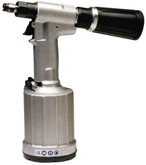 HUCK - Up to 1/4" Capacity, Air Riveting Hammer - 1.026" Long Stroke, 1/4" Inlet - Strong Tooling