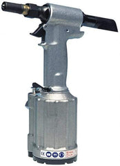 HUCK - Up to 1/4" Capacity, Air Riveting Hammer - 0.743" Long Stroke, 1/4" Inlet - Strong Tooling