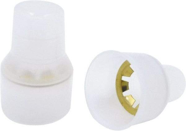 Ideal - 14 to 4 AWG Compatible, Nylon Insulation, Splice Cap Butt Splice Terminal - Opaque - Strong Tooling