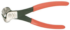 Crescent - 7-1/4" OAL, 12 AWG Capacity, 3/8" Jaw Length x 1-3/4" Jaw Width, End Cutting Pliers - Strong Tooling